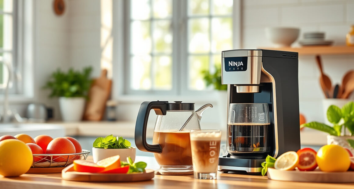 Cool Down with Summer Iced Coffee Using Ninja Hot & Iced XL
