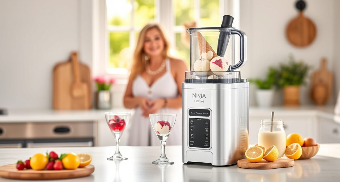 Cool Down with the Ninja CREAMi Deluxe: The Ultimate Summer Frozen Dessert Maker
