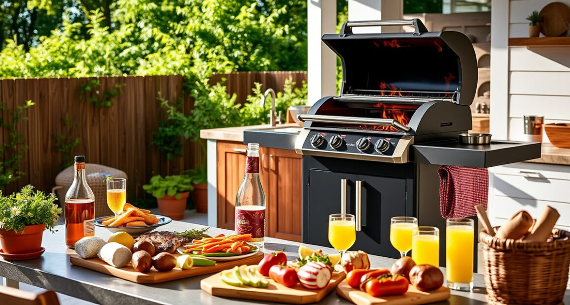 Master Summer BBQ with Ninja OG951 Woodfire Pro Connect Grill