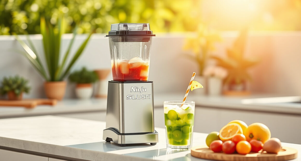 Stay Cool This Summer with the Ninja SLUSHi Frozen Drink Maker