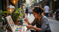 Quiet People Beautify Hanoi Streets To Celebrate National Day 2.9 - Laodong.vn