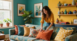 She Was Afraid Of Color For Years — Now Her Home Is A Maximalist Mood-Booster