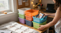 6 Best Decorative Dorm Room Organization Bins in 2026