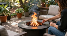 Costco Is Selling A Smokeless Fire Pit That Doubles As A Heater For A Steal