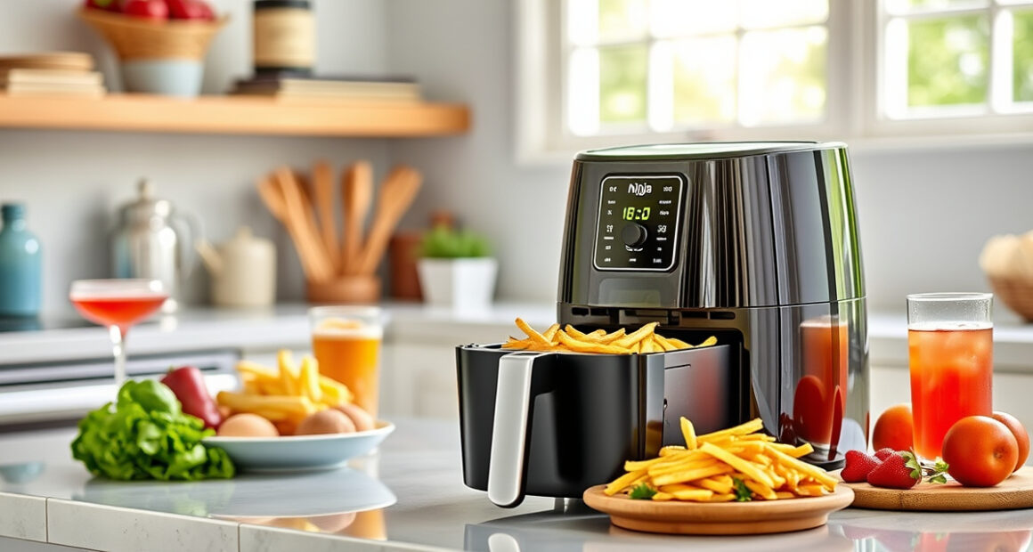 Host Effortlessly with the Ninja Air Fryer 4-Qt for Summer Gatherings