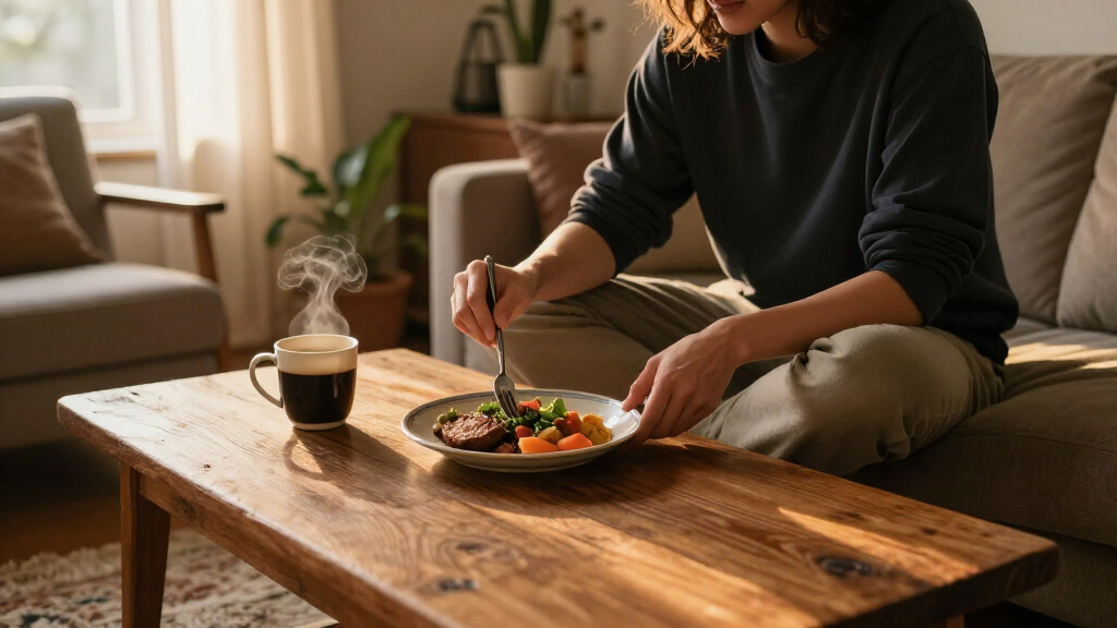 I Ate Meals At My Coffee Table For Years, Until I Found Article’s New Small-Space Dining Table