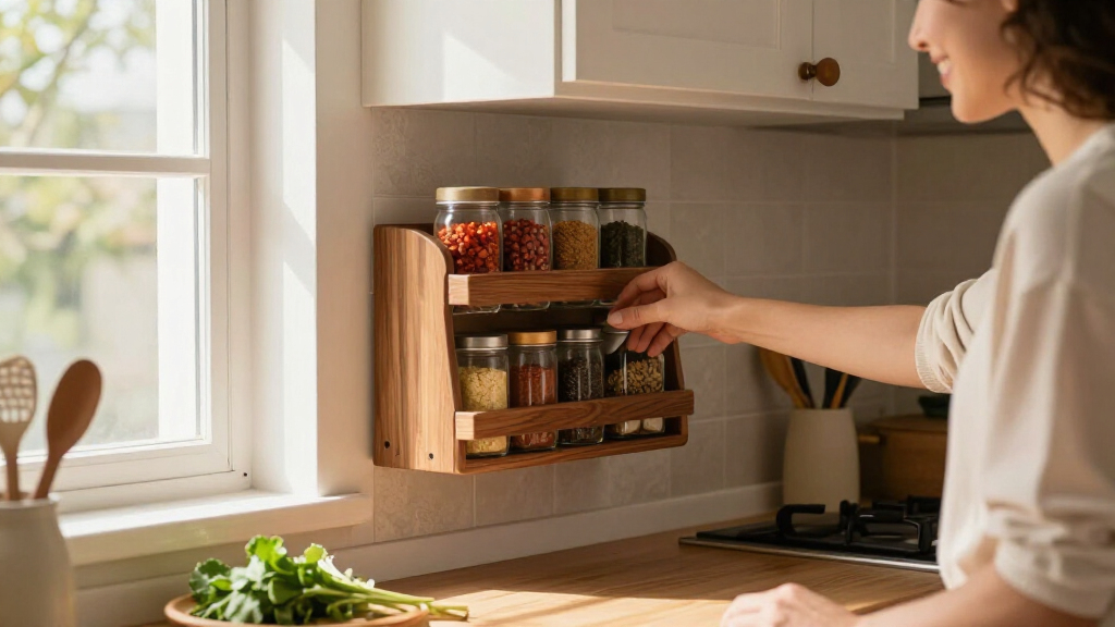 I’ll Never Use An Ordinary Spice Rack Again After Seeing This One