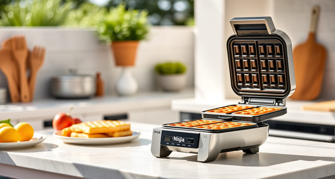 Master Summer Waffles with the Ninja Belgian Waffle Maker Pro