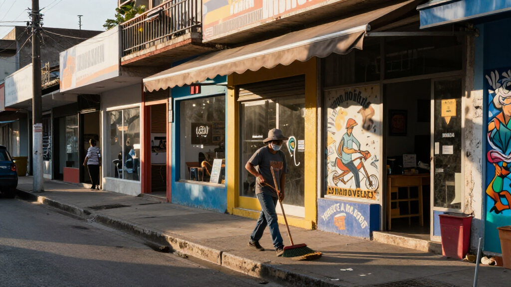 Santiago Clears Block In Barrio Meiggs With Illegal Business Removal
