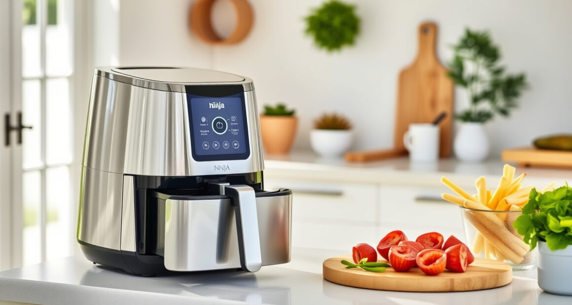 Summer-Ready Ninja Crispi Pro 6-in-1 Glass Air Fryer & Accessories