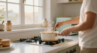 This Kitchen Was Straight Out Of The '70S Until A Cozy All-White Redo