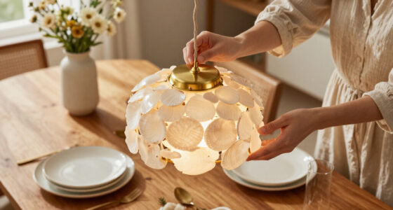 Capiz Shell Is The Lighting Trend That Will Make Your Home Feel Softly Romantic