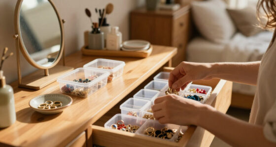 Don't Toss Your Empty Plastic Containers: The Clever Way To Organize Jewelry