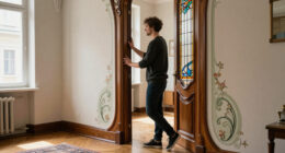 Forget Art Deco, This Apartment In Vienna Shows Art Nouveau Is The Influence To Steal For A Home That Feels Elegant