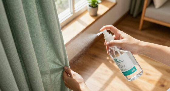 Spraying Diluted Rubbing Alcohol On Curtains: Why It Is Recommended And What It Is For
