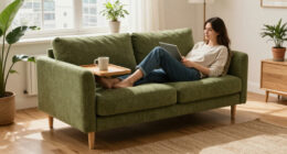The Small-Space Sofa That Completely Eliminates The Need For A Coffee Table