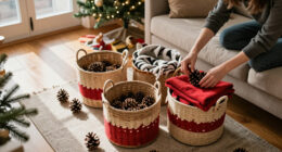 These Festive Storage Baskets Will Curb Clutter And Organise Your Home This Christmas
