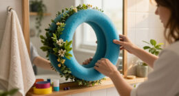 Upcycle Dollar Tree Pool Noodles Into Gorgeous Bathroom Decor With This Clever DIY